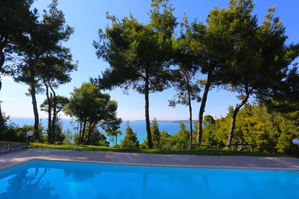 Beautiful View Villa In Possidi, Halkidiki Kalandra 외부 사진
